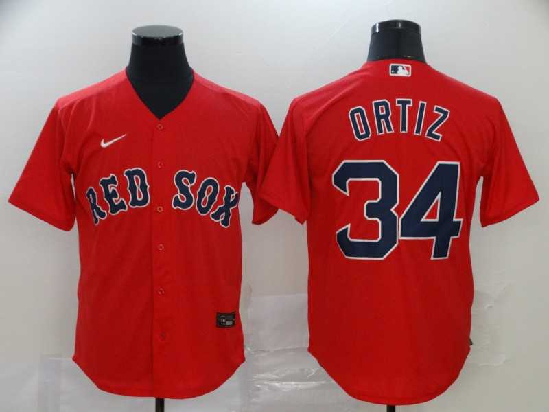 Red Sox 34 David Ortiz Red 2020 Nike Cool Base Jersey,We sell and wholesale Red Sox 34 David Ortiz Red 2020 Nike Cool Base Jersey on line form chian!